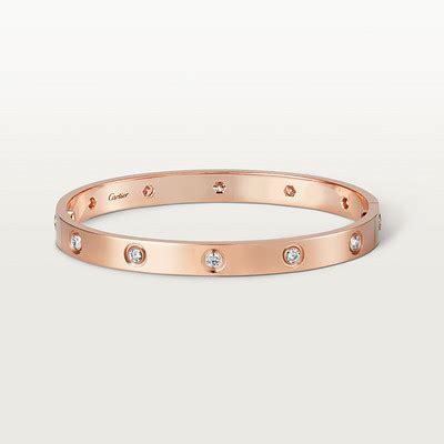 cartier love bracelet portugal|LOVE bracelet, 10 diamonds .